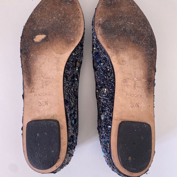 DUSICA DUSICA Beaded Leather Flat - Picture 13 of 16